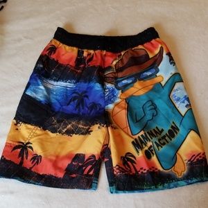 Boys Disney swim trunks